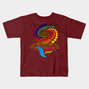 Colorful Yoga Kids T-Shirt